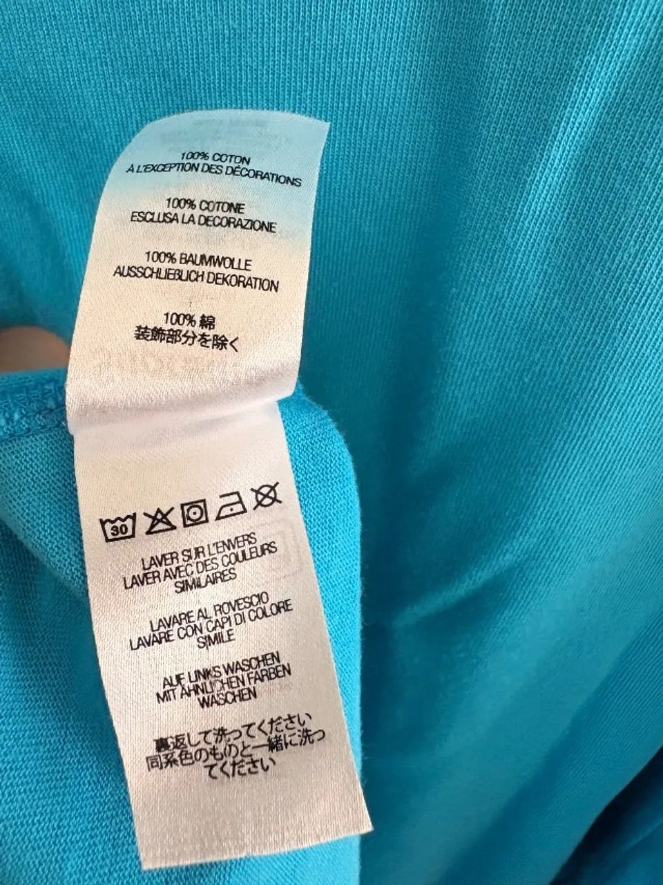 Camiseta Supreme Small Logo Azul Original - Foto 5