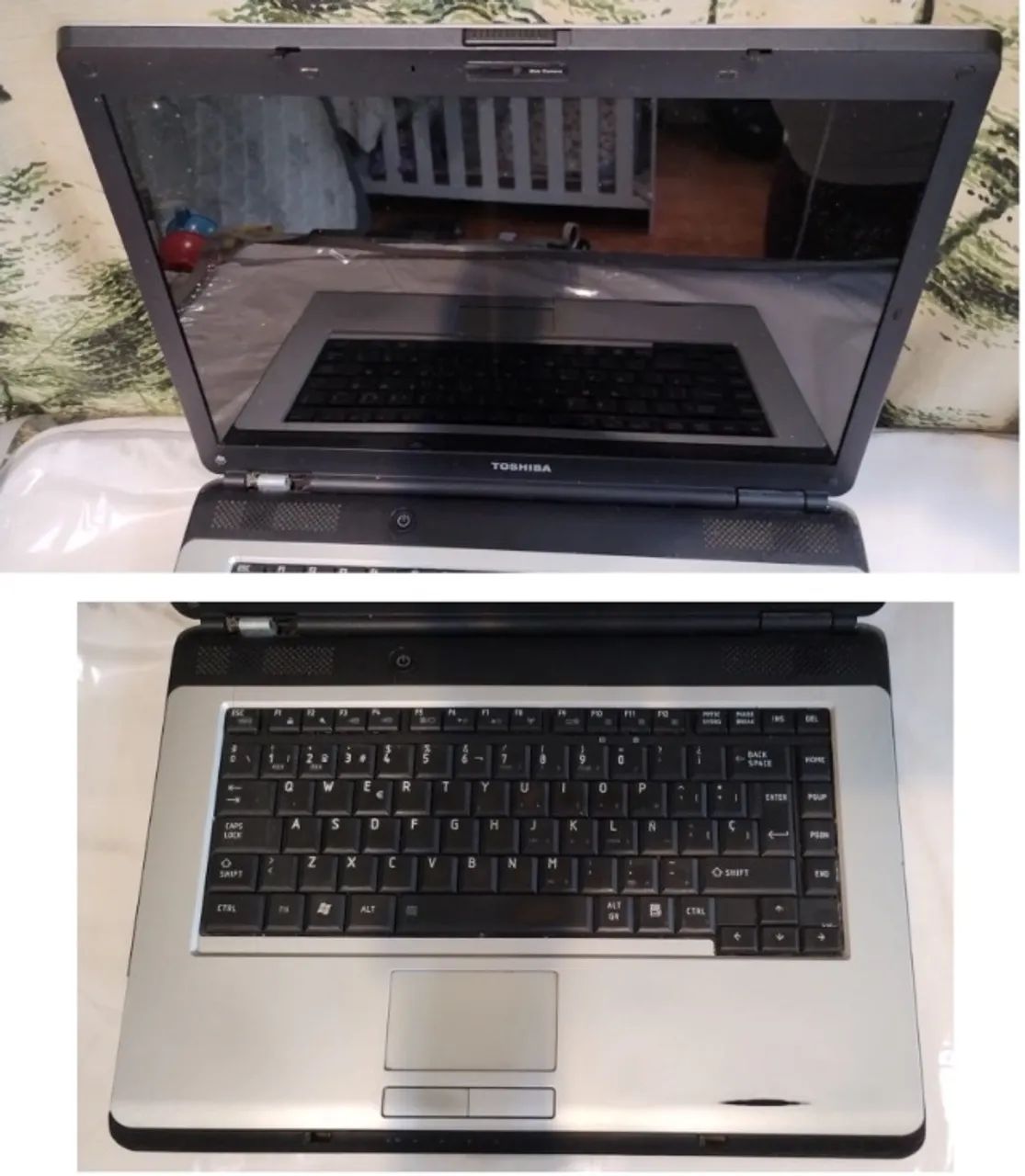 Cód.04) 1un Notebook Toshiba Satellite L305 SP6932 defeito sucata para retirada de peça - Foto 5