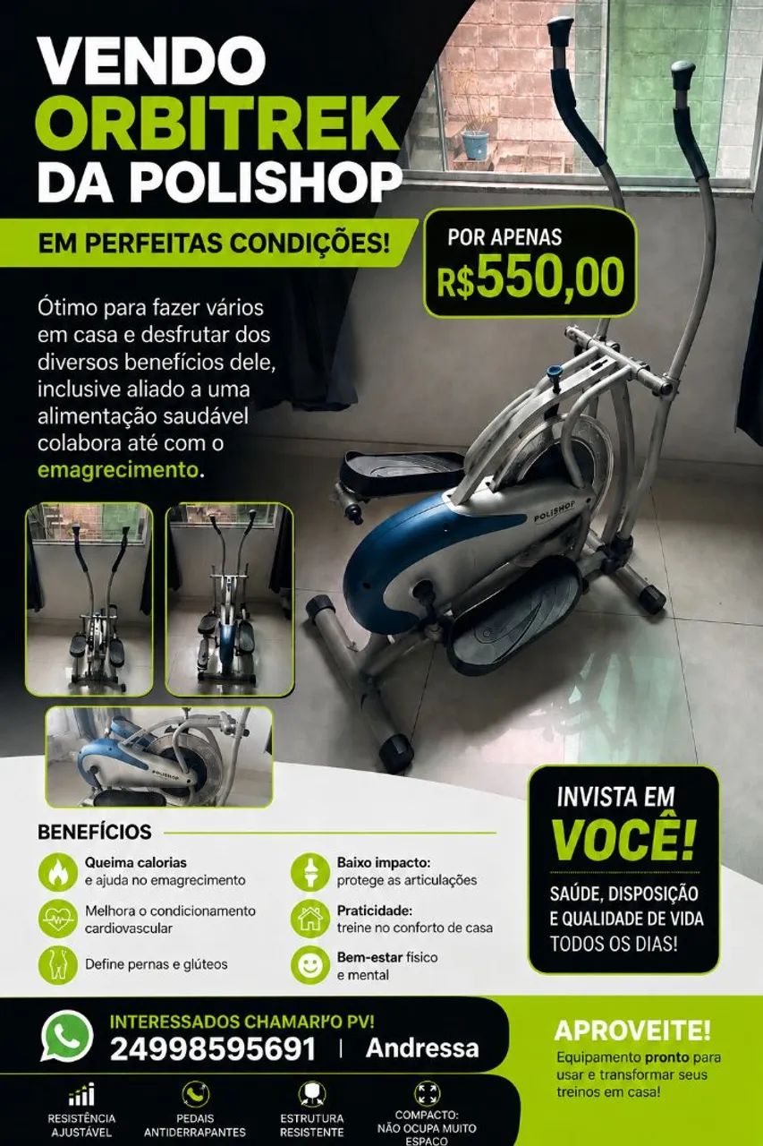 Elíptico Orbitrek 