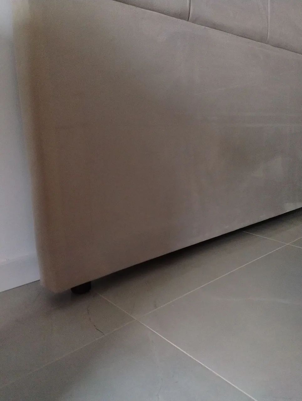 Cabeceira de cama box casal. Semi nova .