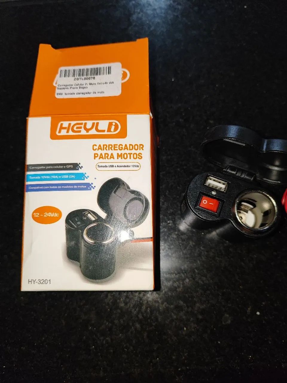 Carregador de celular para moto - Foto 2