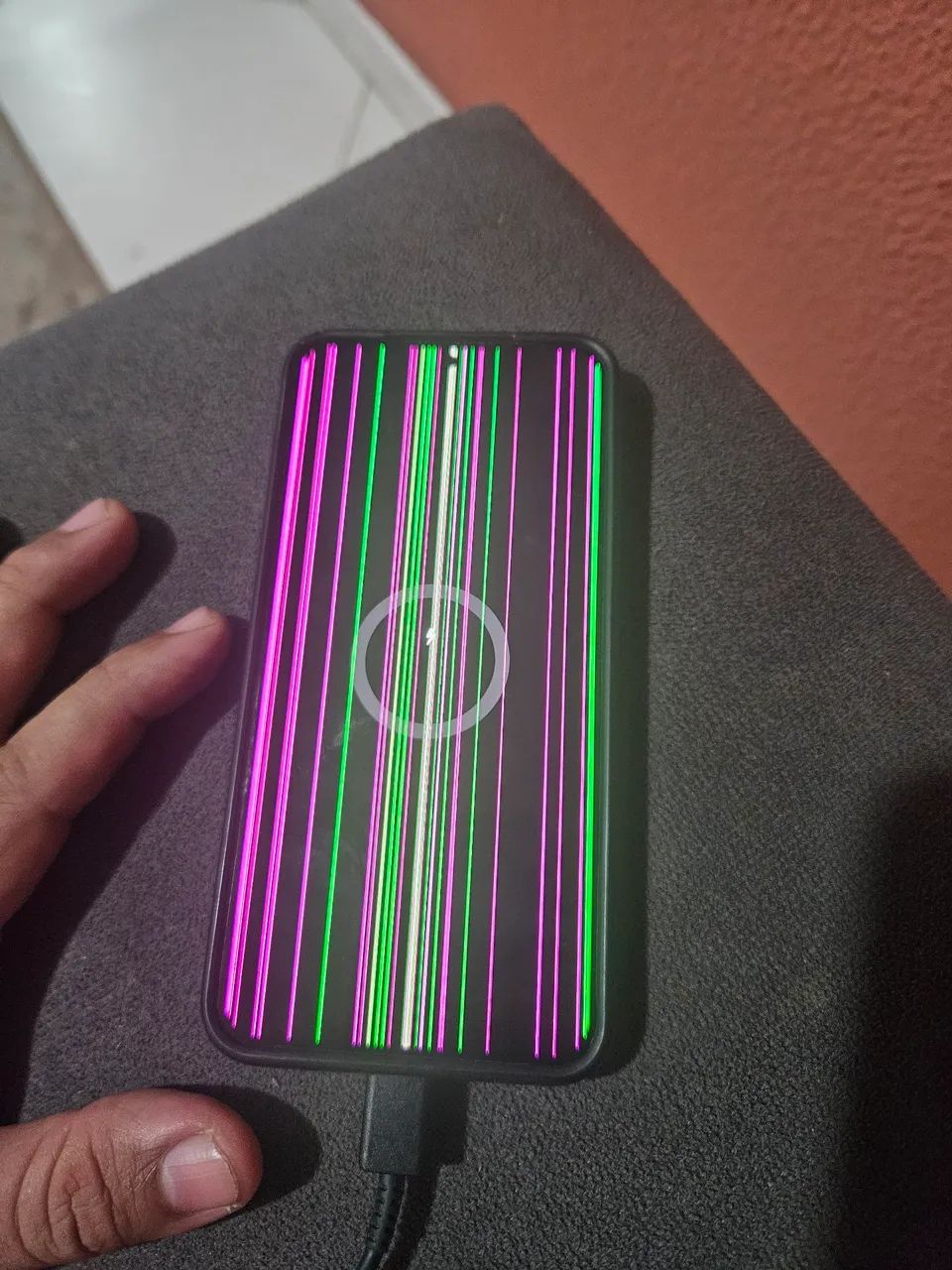 S23 tela com falha e bateria nao funciona