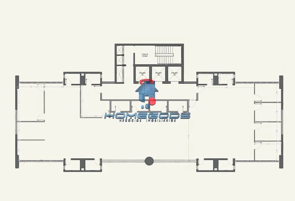 Sala para alugar em Campinas, Vila Brandina, com 340 m², Edificio Jose Mauricio Andreta - Foto 3