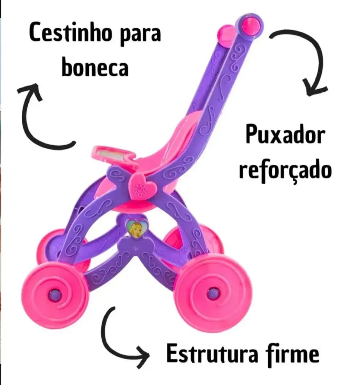 CARRINHO DE BONECA LÍDER - Foto 3