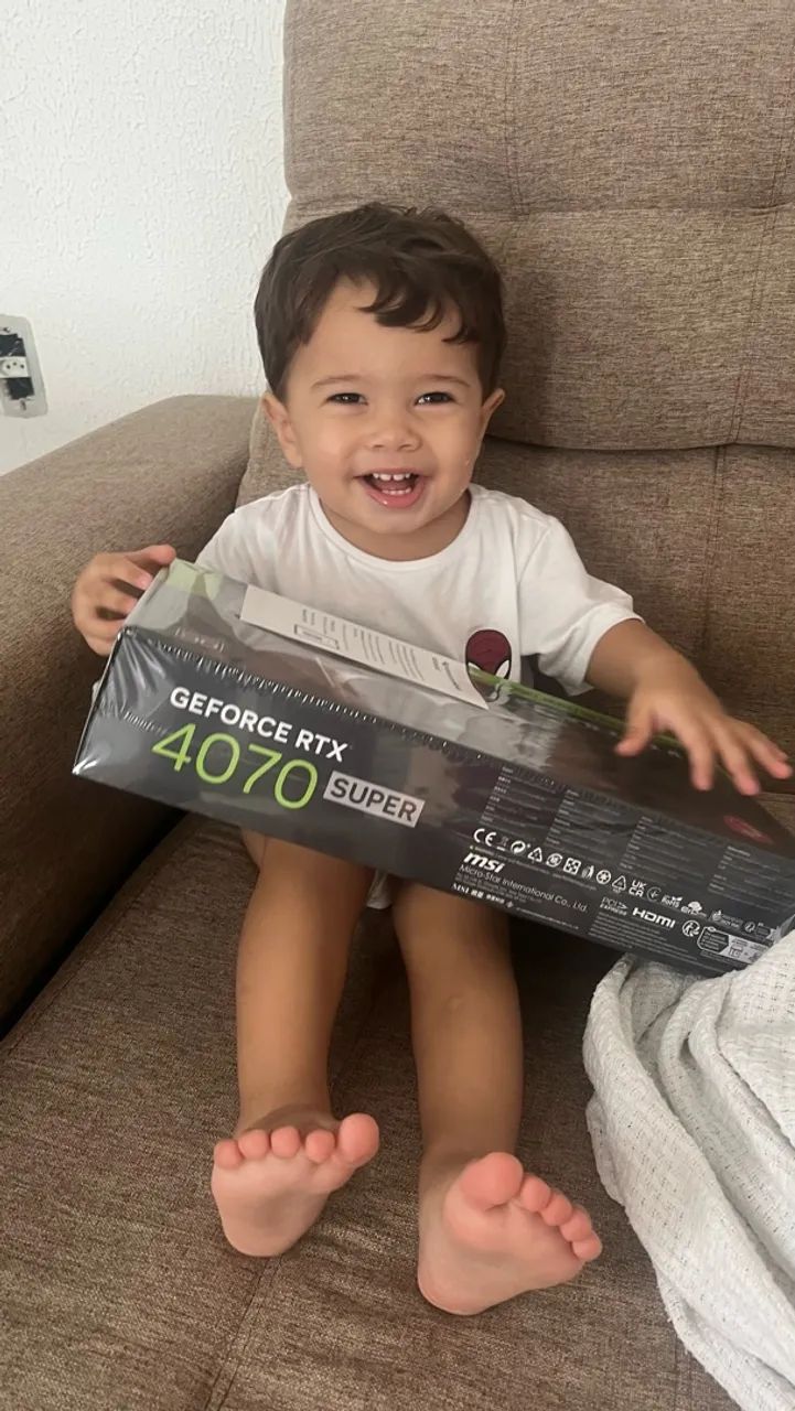 Placa de vídeo GeForce RTX 4070 SUPER NVIDIA 