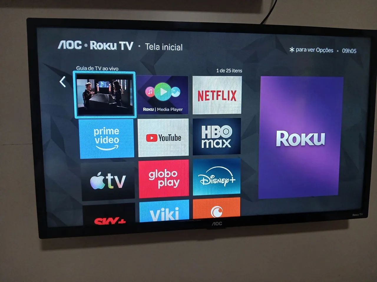 TV Smart  Led AOC 32 polegadas  - Foto 2