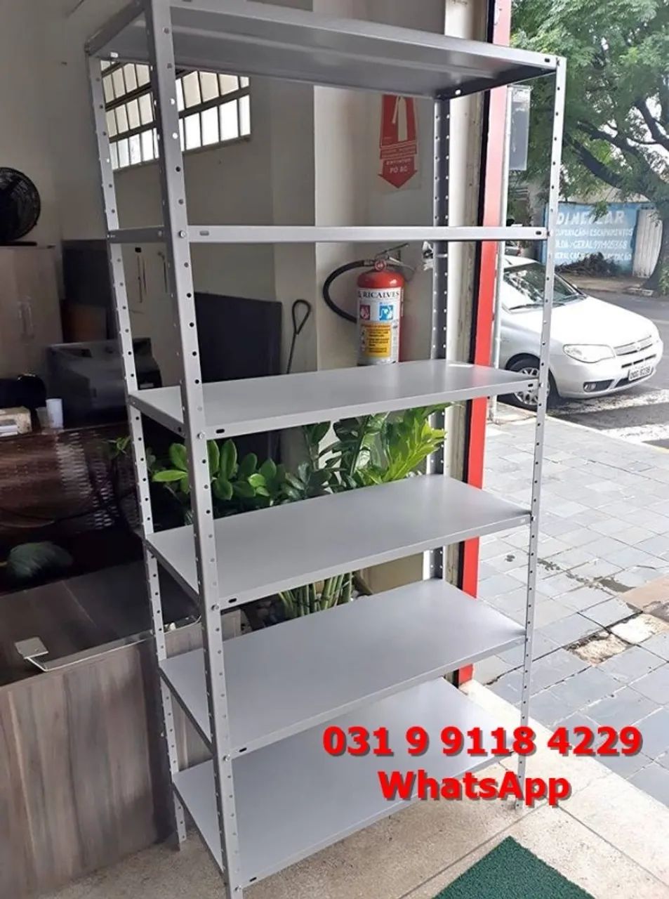 Prateleira Grande 40cm com Reforço Ômega Frete Grátis Nova  - Foto 3