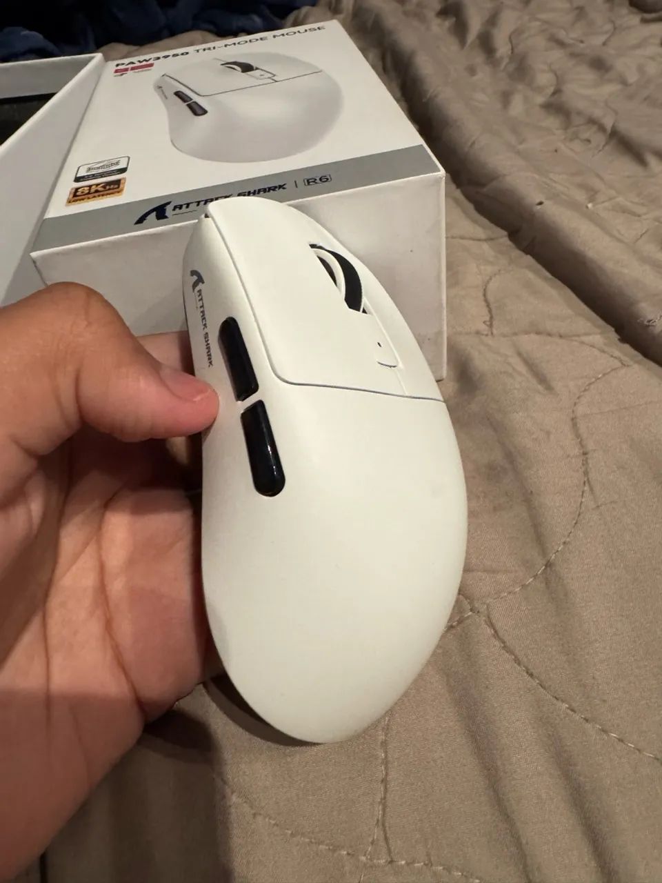 Attack shark r6 , 8k perfeito estado  - Foto 2