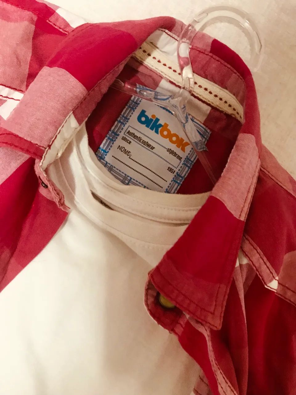 duas camisas em valor só de algodão  - Foto 3