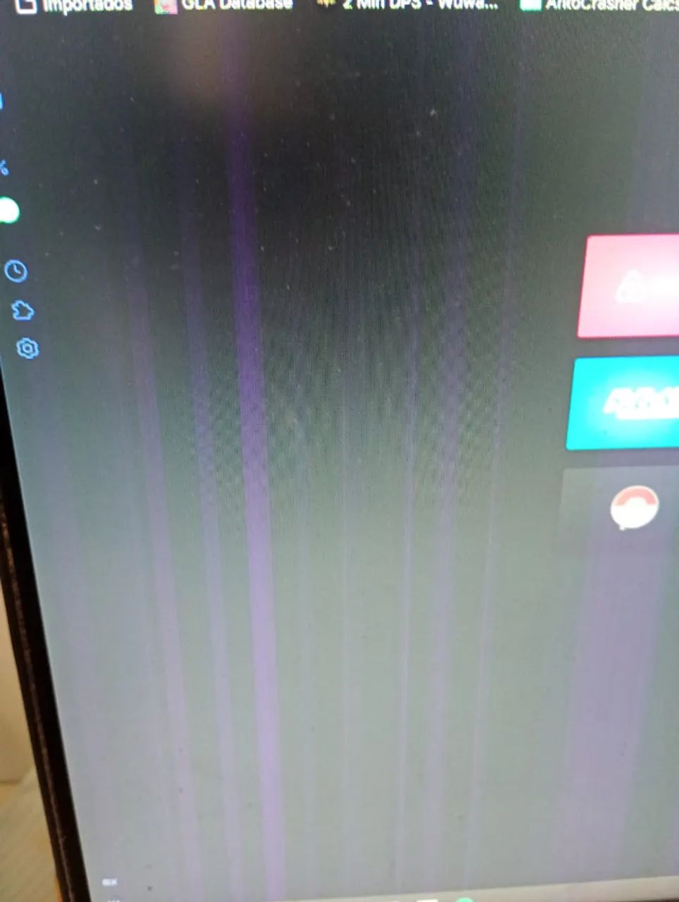 Monitor Gamer 21,5 Pol Full HD 75Hz com avaria - Foto 4