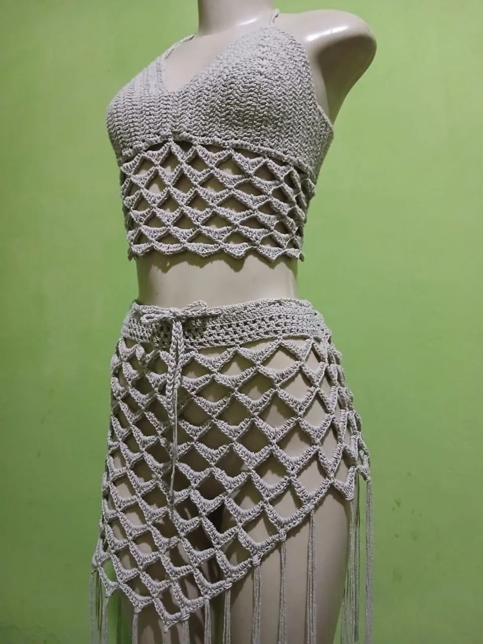 Conjunto de crochê  - Foto 3