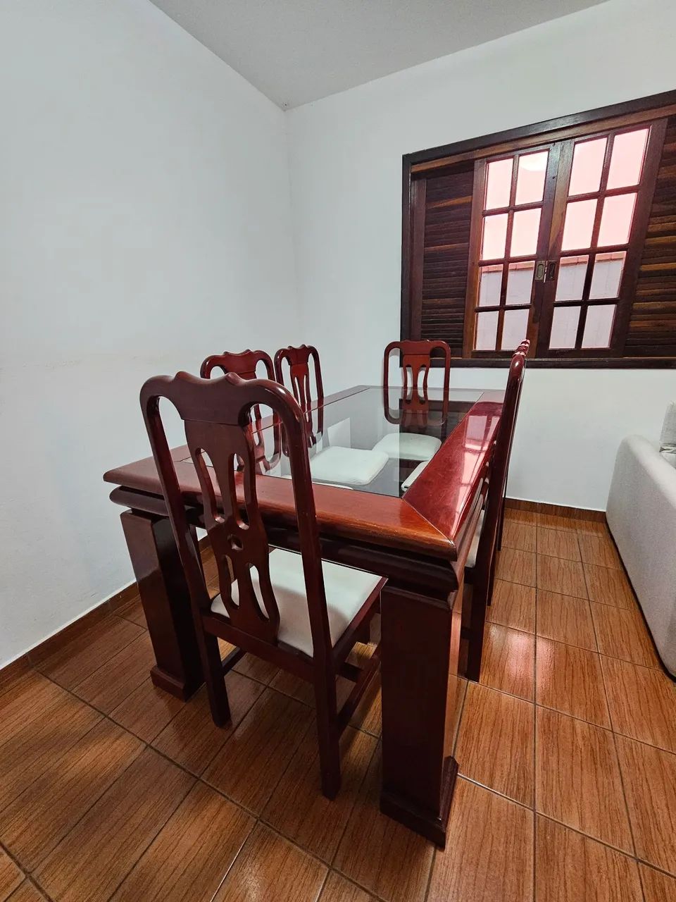 Mesa de mogno maciço - Foto 4