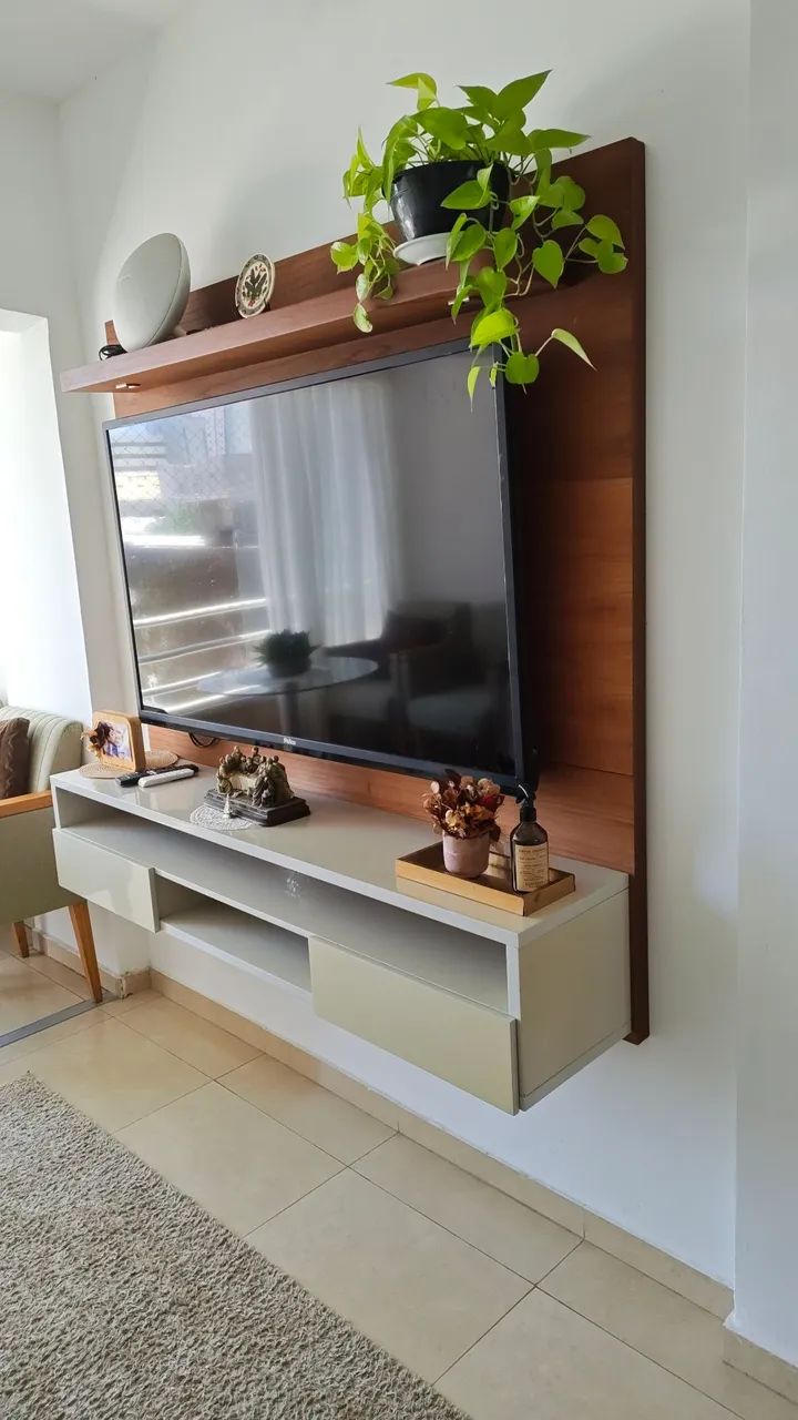 Rack laqueado com painel  - Foto 2