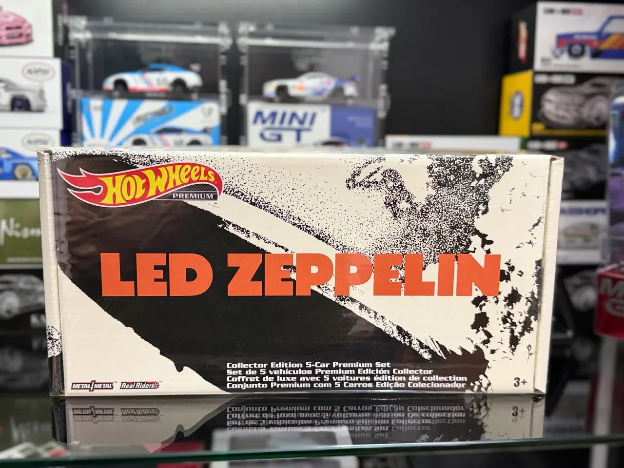 希少✨Hot Wheels LED ZEPPELIN コレクターエディション Hot Wheels Led Zeppelin Premium Box Lacrado - Hobbies e coleções