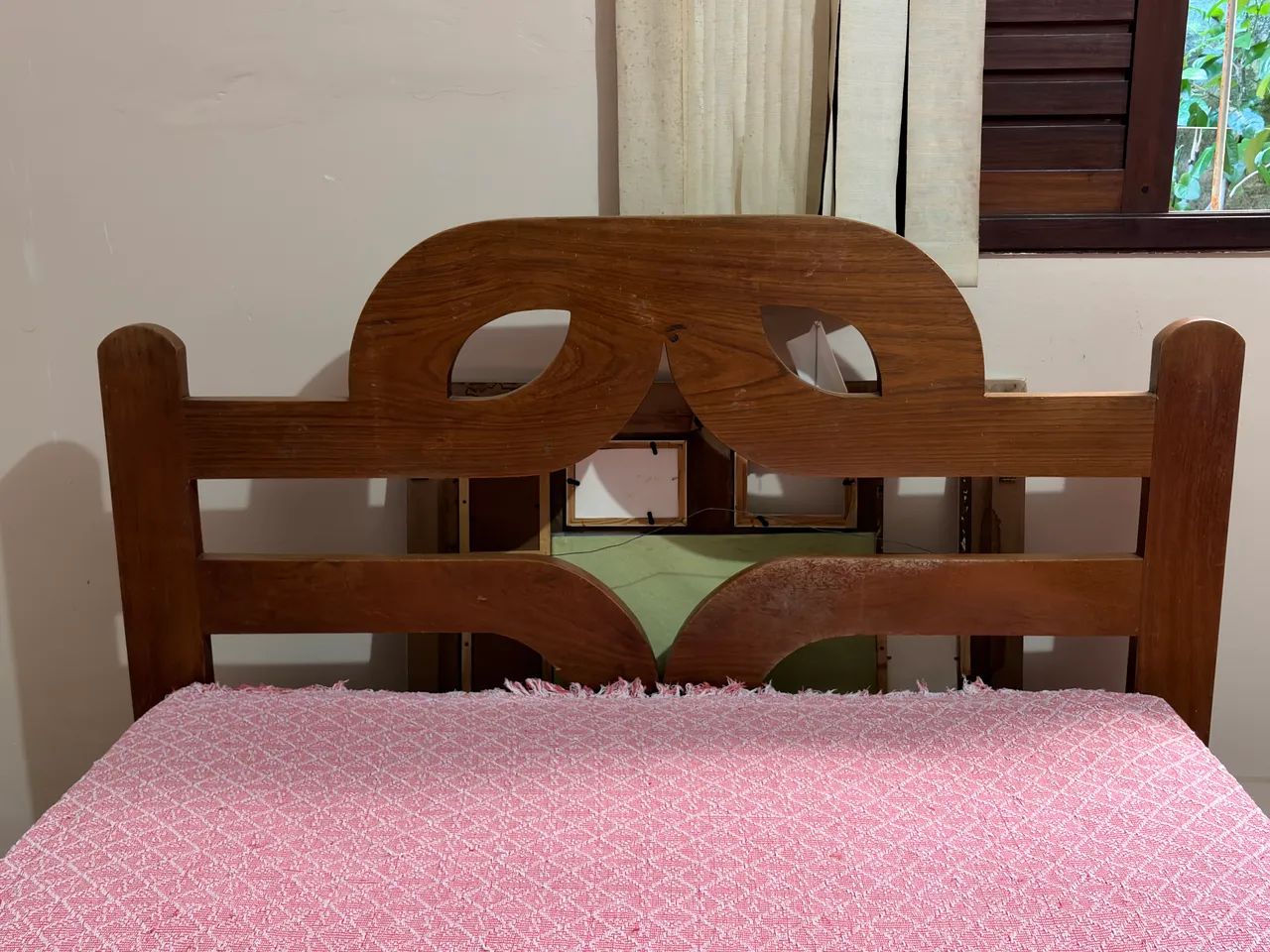 Cama Casal Madeira Maciça  - Foto 3