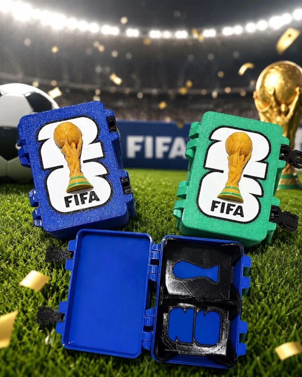 Caixinha de figurinhas Copa