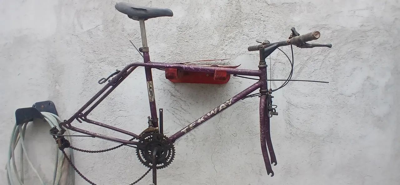 Quadro de bicicleta aro 26 antigo  - Foto 2