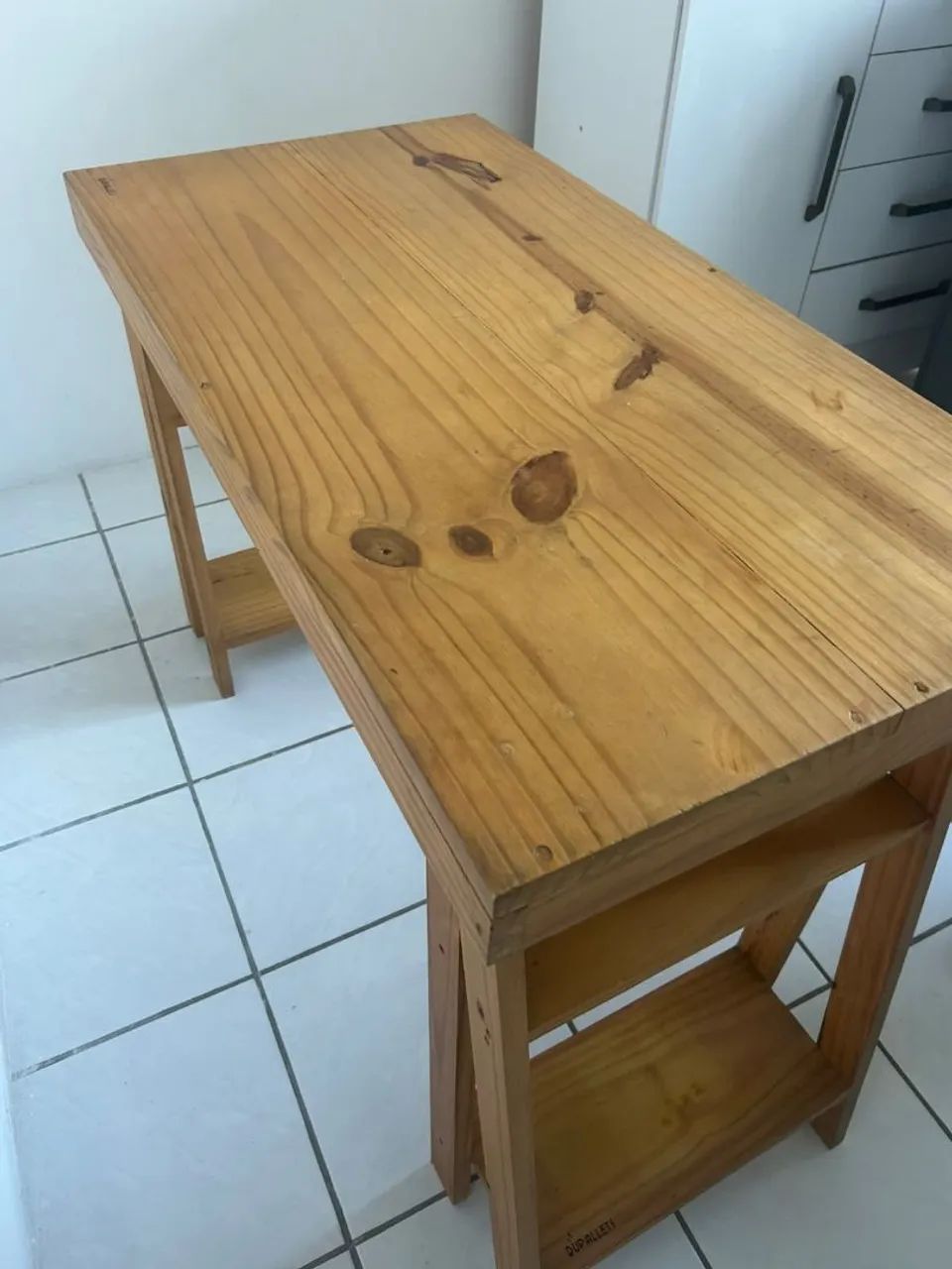 Mesa de madeira (Cavalete) - Foto 2
