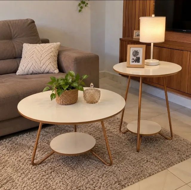 Conjunto Mesa de Centro (Produto Novo)