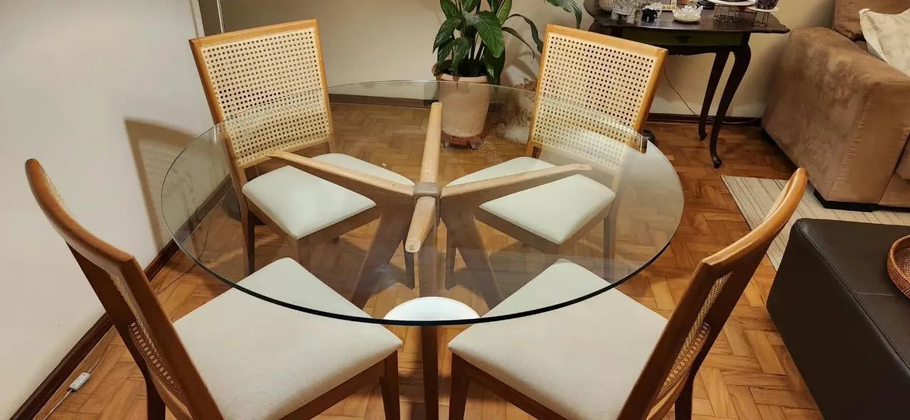 Mesa de Jantar 4 lugares - Dunelli - Foto 3