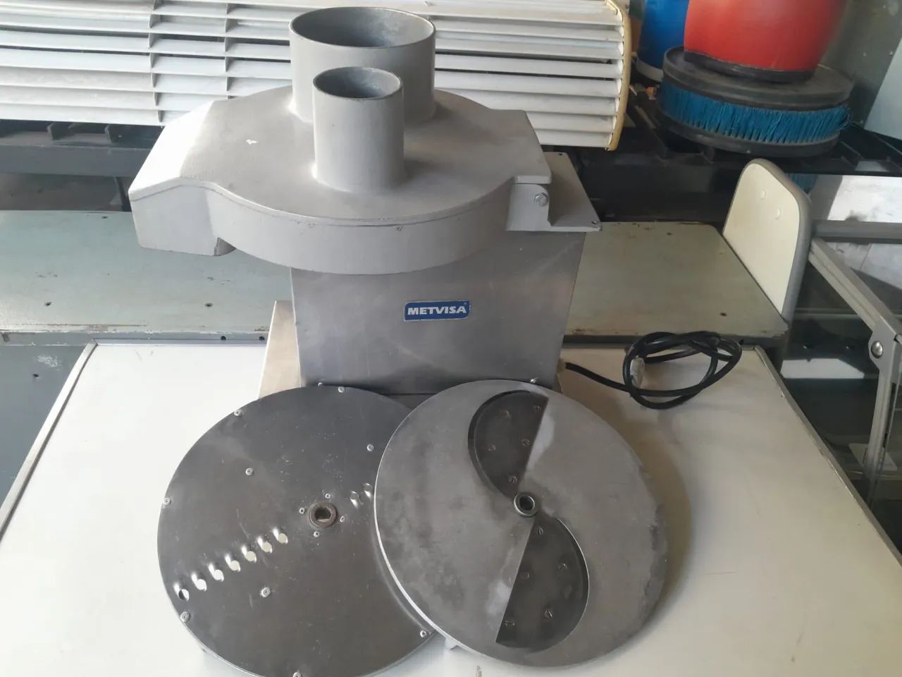 MultiProcessador industrial Metvisa com discos
