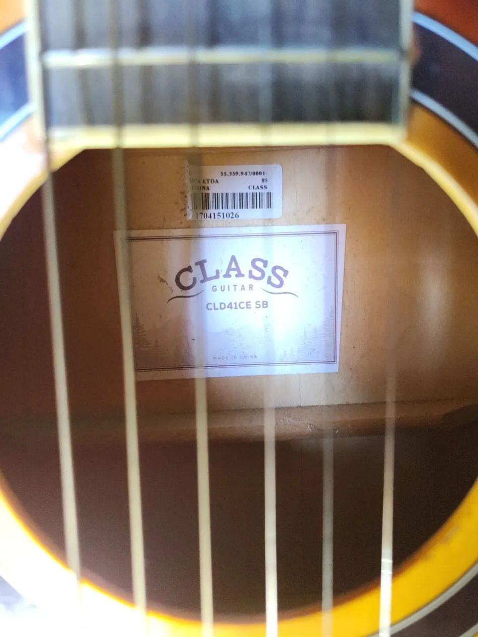 Violão Elétrico Class Guitar - Foto 3