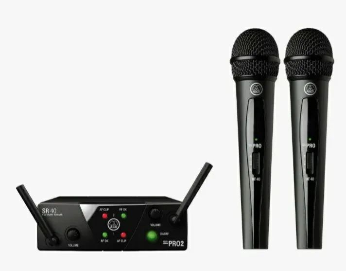 Microfone AKG mini pro 2 sem fio 