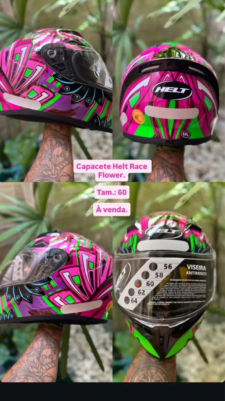 Capacete norisk tam56 - Peças para motos - Calumbi, Feira de