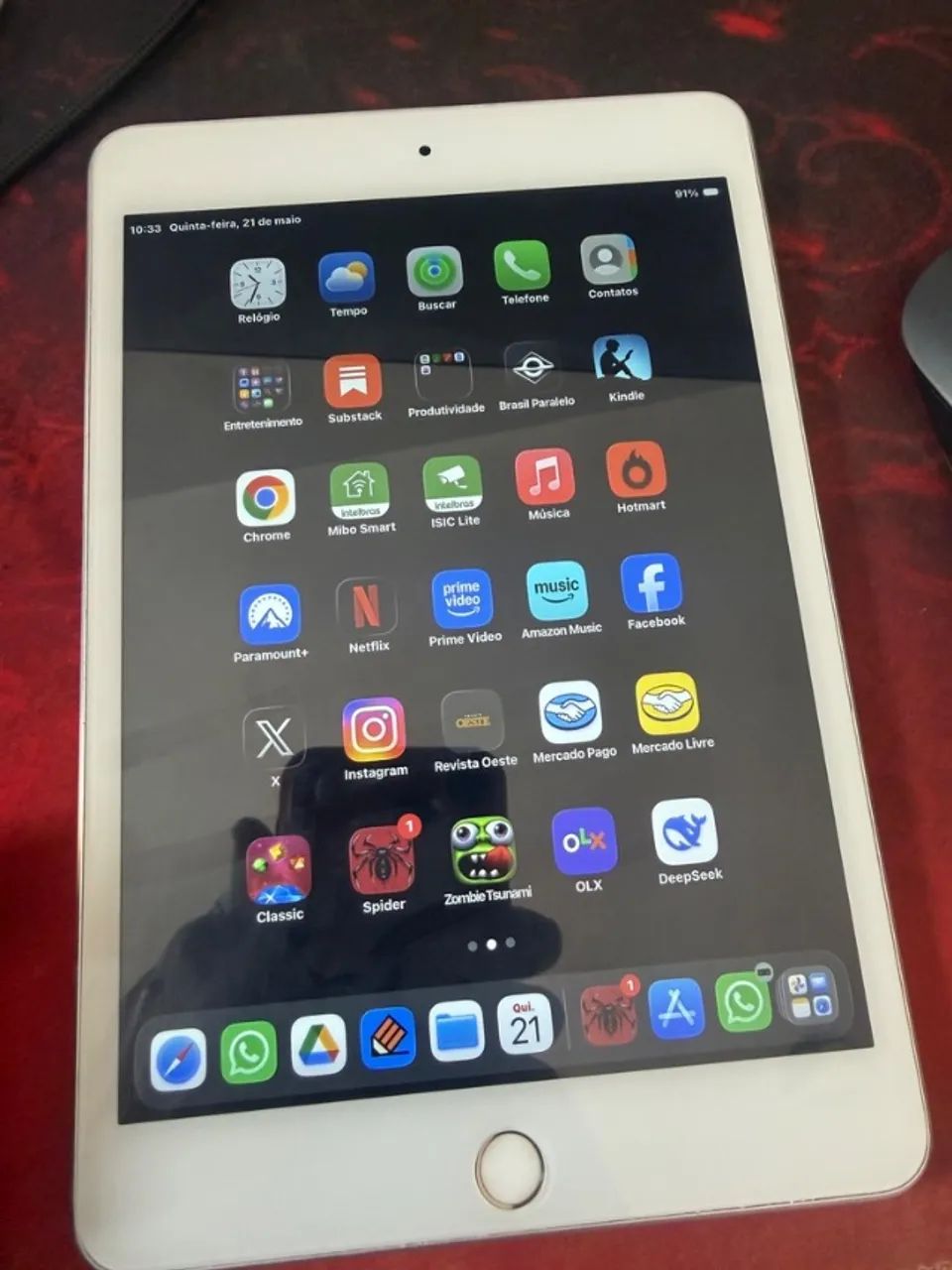 Glimmer_Lane15　iPad mini 5 256GB iPad mini 5 de 256gb em ótimo estado - Tablets e E-Readers - Areal