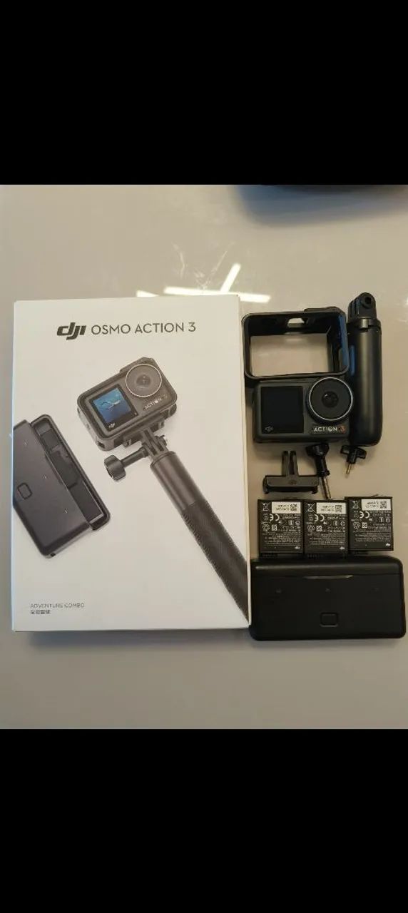 camera de ação Dji Osmo Action 3 - Foto 4