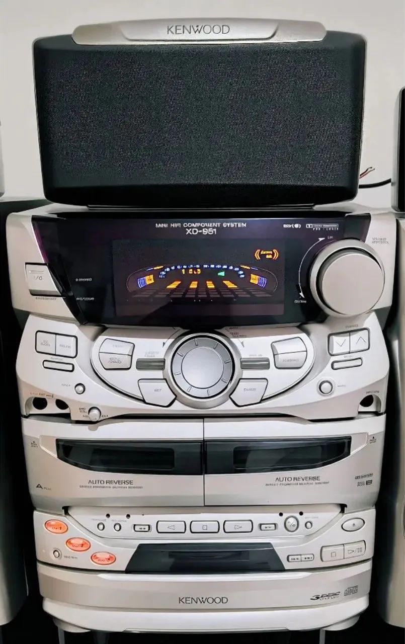 Aparelho De Som (Kenwood XD - 951) Importado! Made In Japan