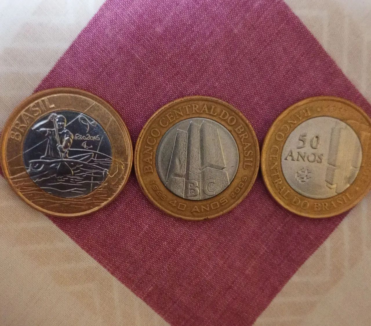 Moedas para colecionador 