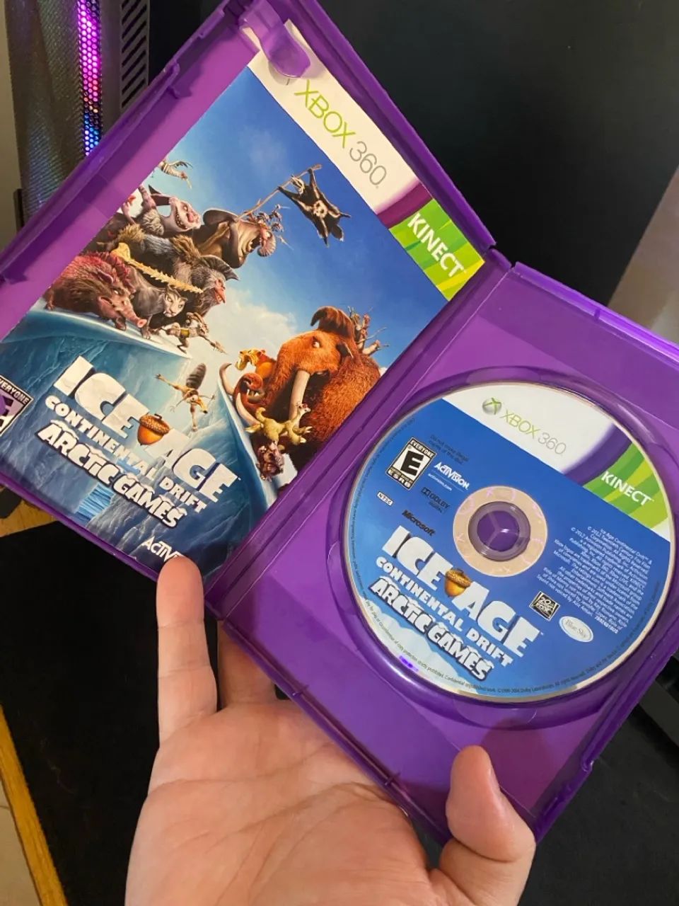 Jogo A Era do Gelo original Kinect Xbox 360 com manual - Jogos de