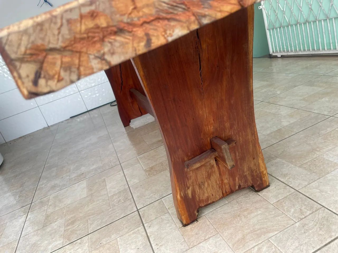 Mesa de madeira usada  - Foto 3