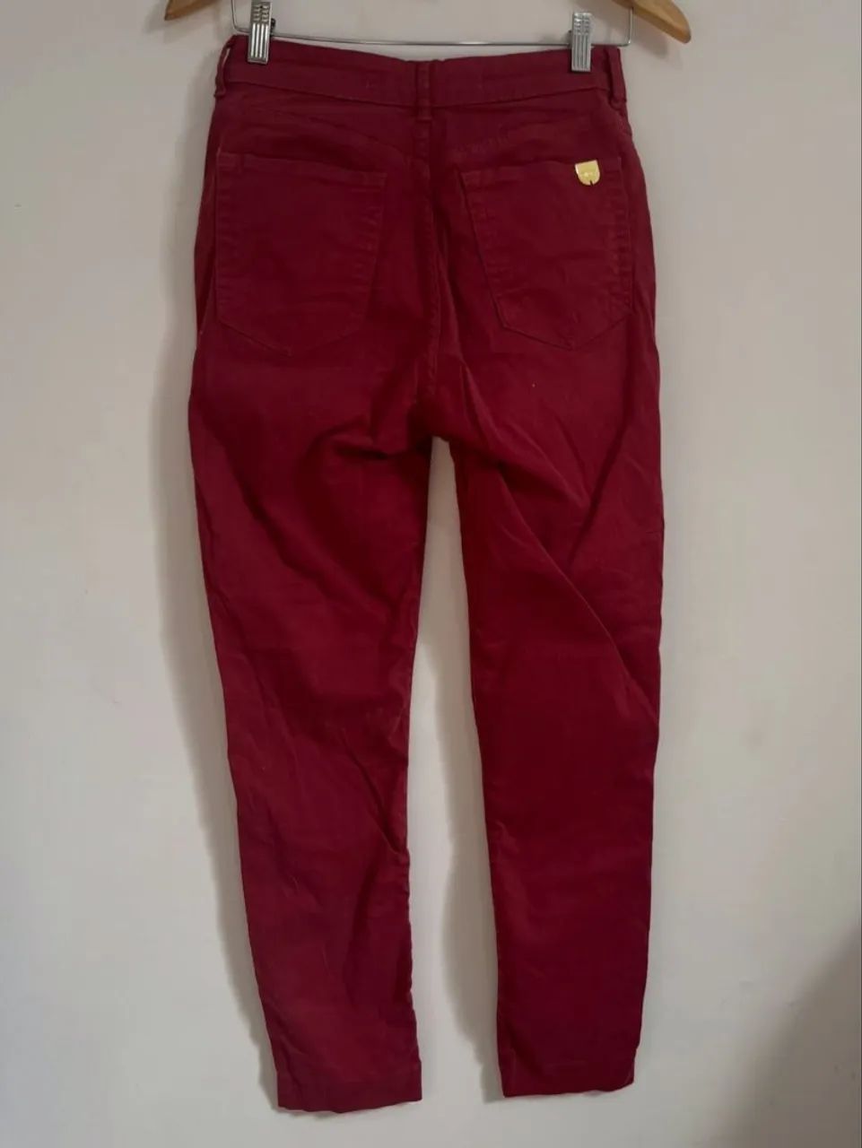 Cakça Jeans Vermelho Vinho TAM 40 - Foto 2