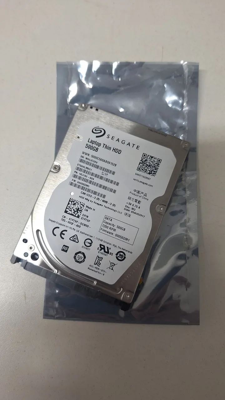 HD Seagate 500 GB 2.5