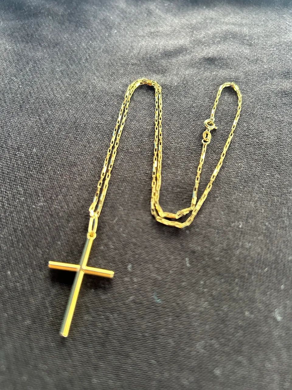 Cordão e pingente ouro 18k 50cm  - Foto 5