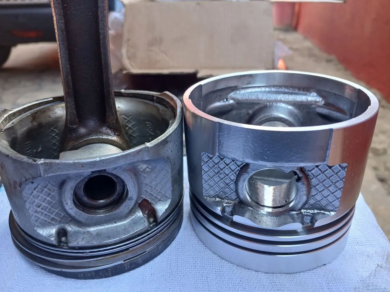 Pistoes da saveiro 2005, 1.8. Novos. - Foto 3