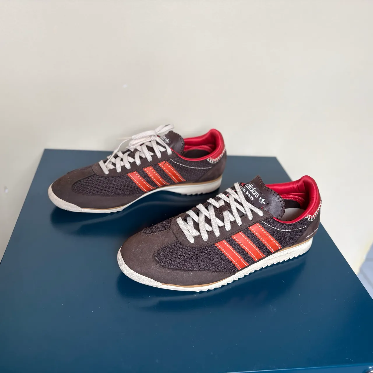 tênis adidas zx 9000 a-zx yctn moccasin black. tamanho 44 (us 12