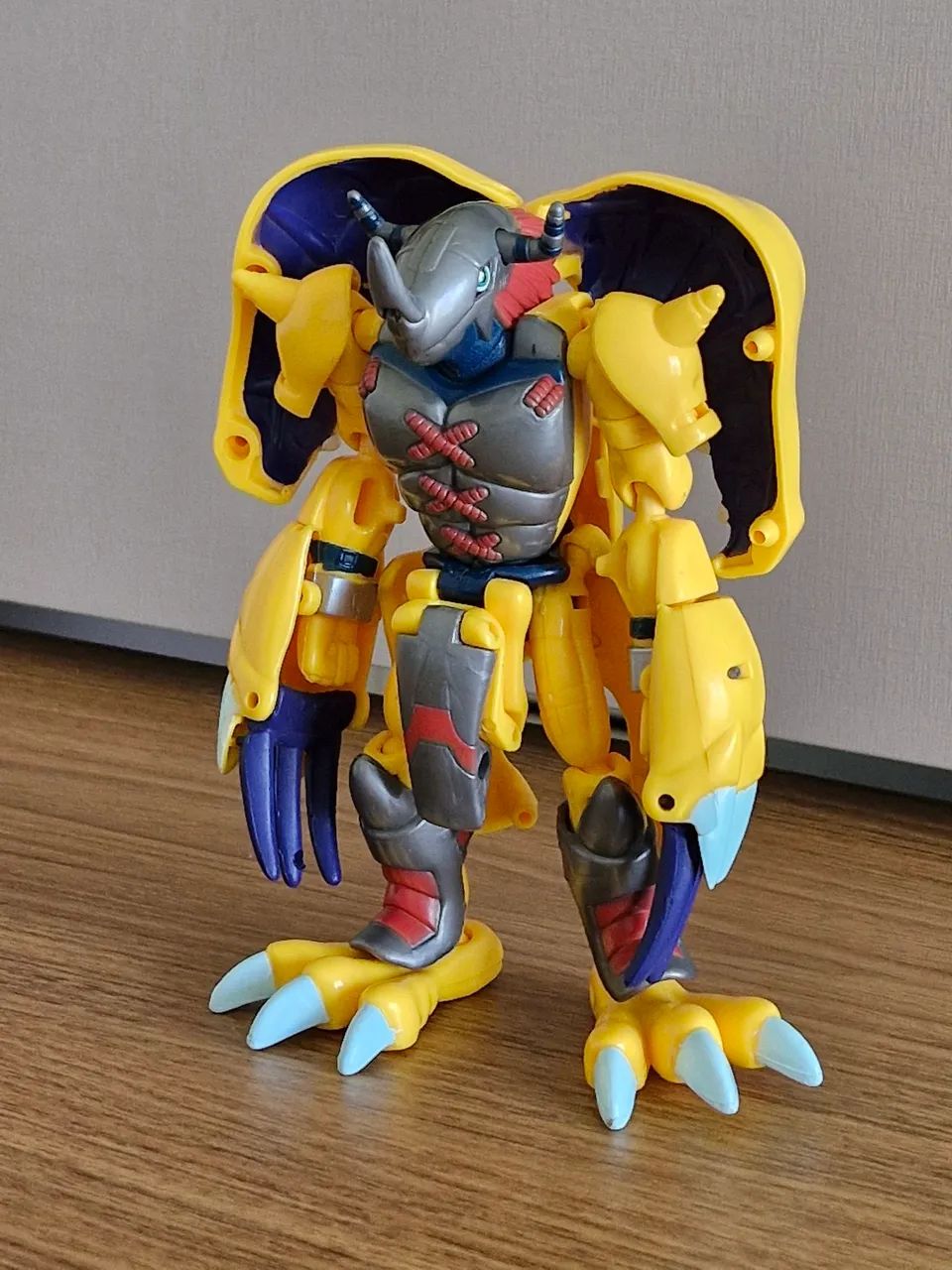 Boneco Digimon Agumon Digivolve War Greymon Original anos 2000 - Foto 3