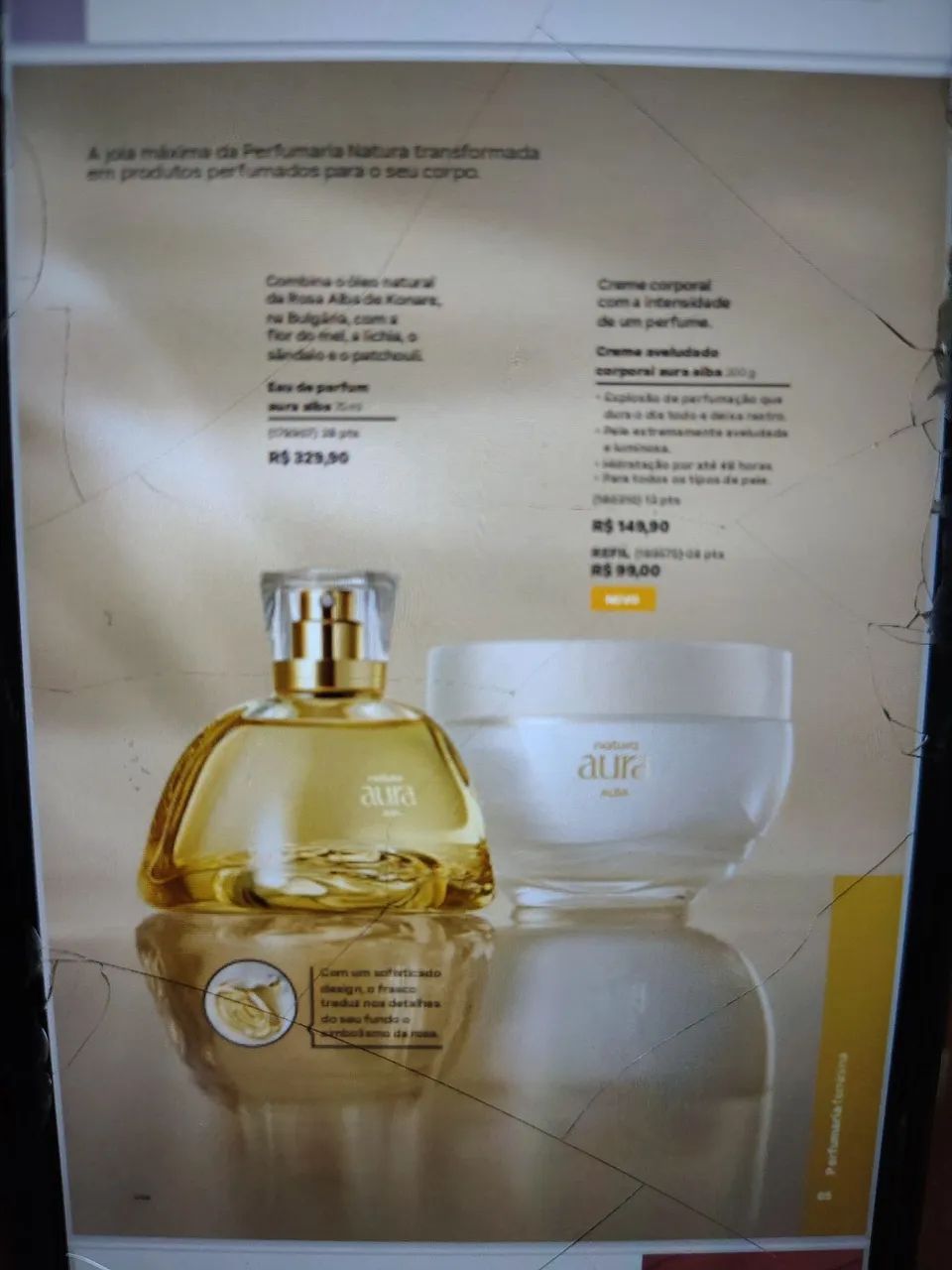 Perfume oBoticário e natura 