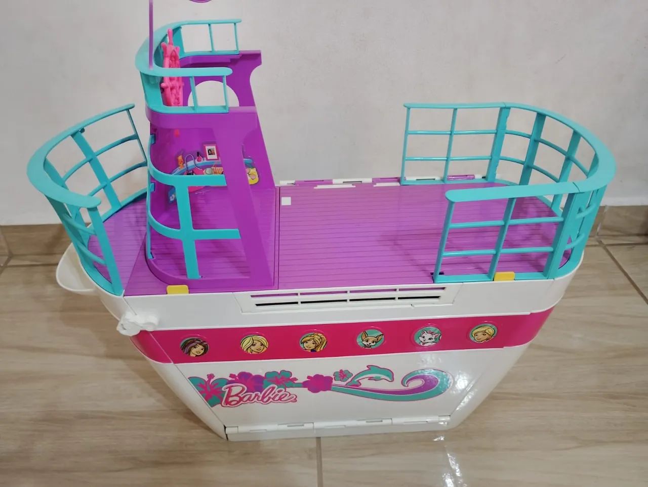 Navio da Barbie com boneca adolescente  - Foto 2