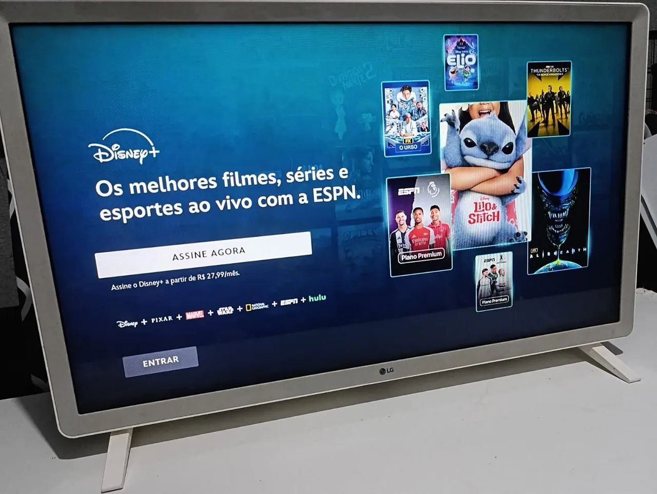 Tv smart 32 4k funcionando perfeitamente pé e controle - Foto 2