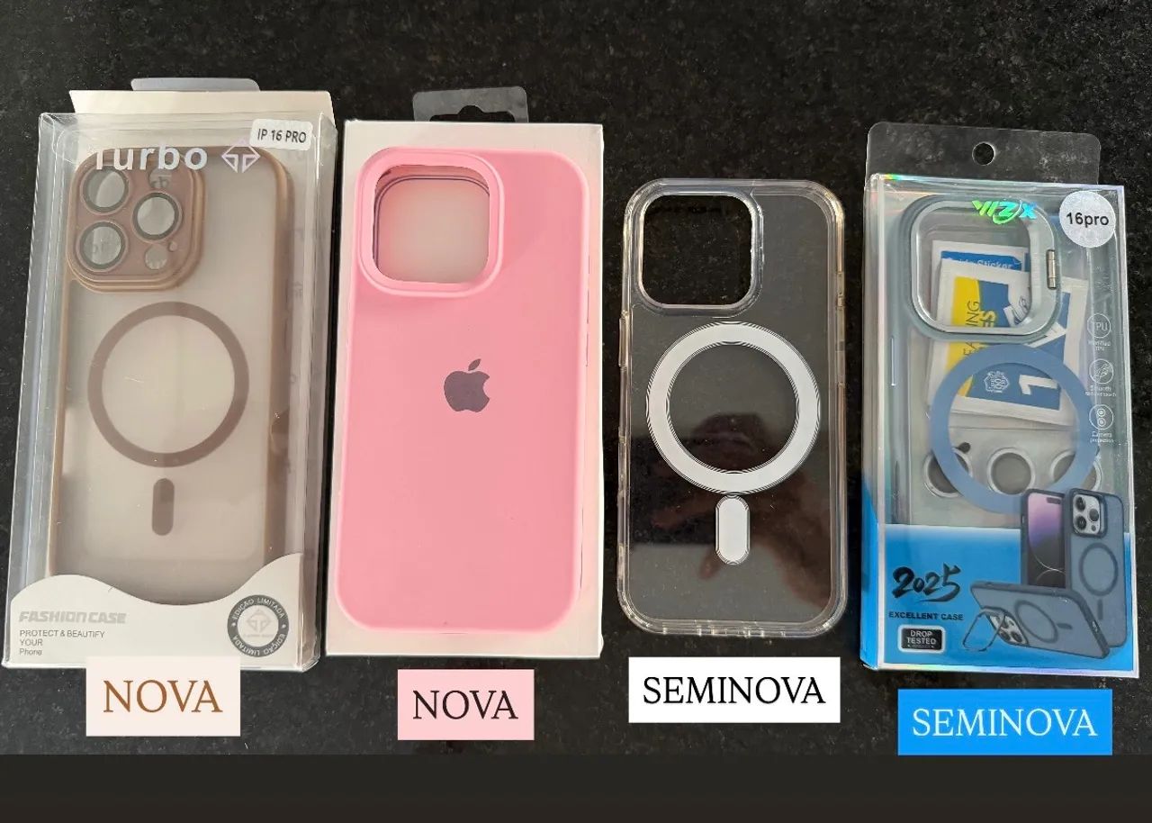 4 Capinhas para IPhone 16 Pro 
