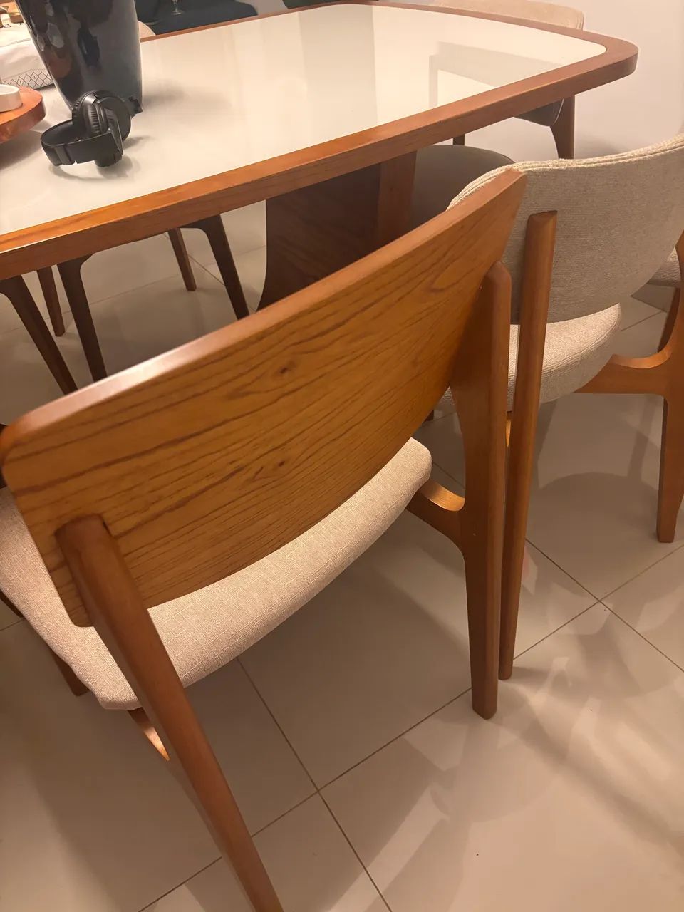Vendo cadeira unitária linho - Foto 3