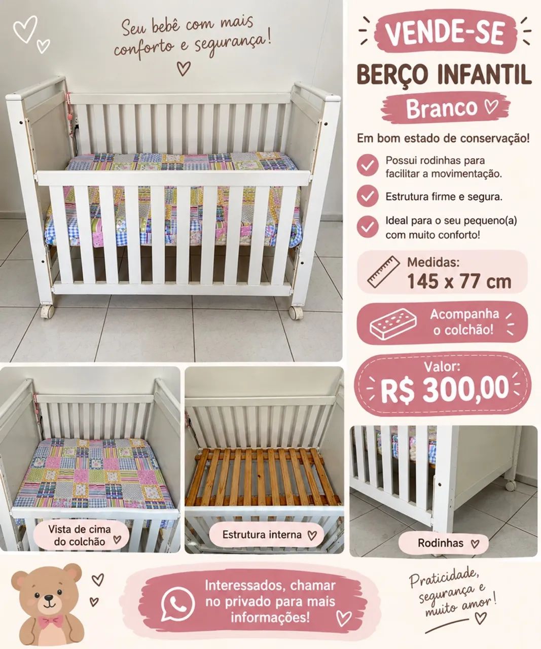 Berço infantil 