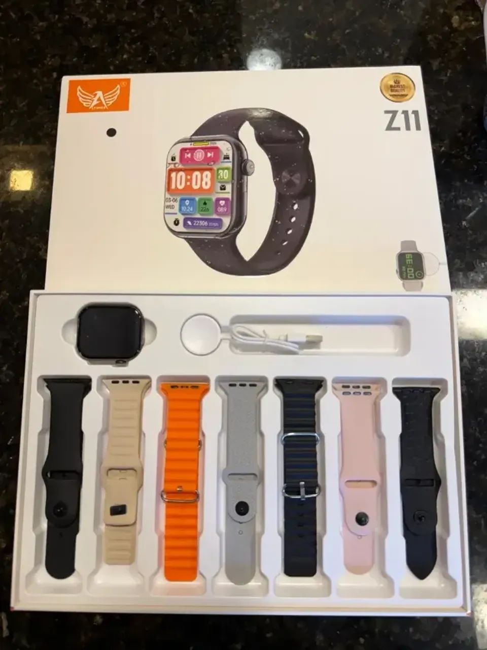 ? Smartwatch Z11 + 6 Pulseiras Extras | Tela 1,81" | Android e iPhone - Foto 2