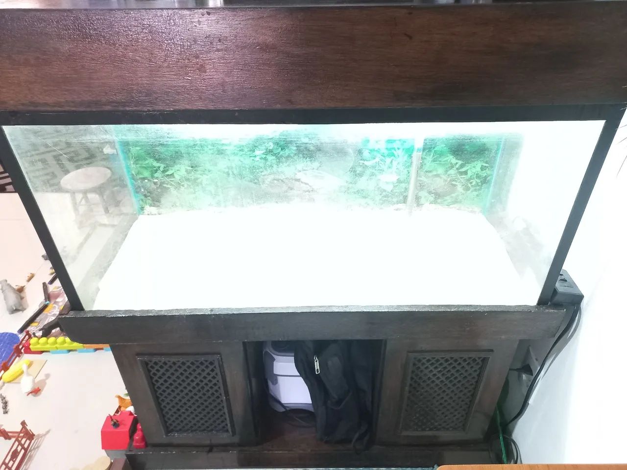 Aquário Jumbo grande 200 litros com Movel - Foto 2