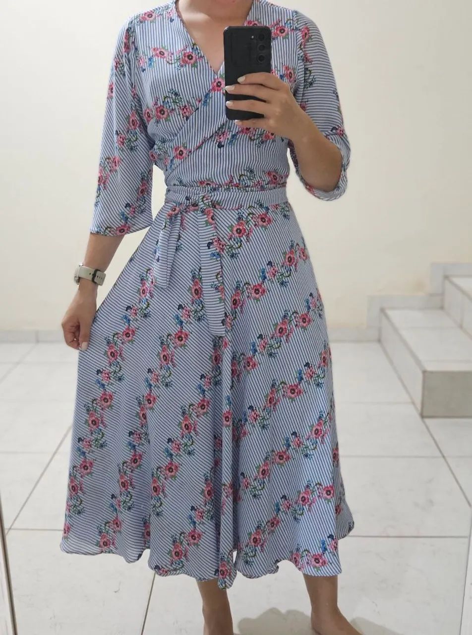 Vestido Transpassado Lindo