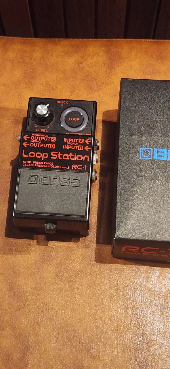 Boas rc1 loop station , zerado na caixa